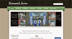 Desktop Screenshot of boxwoodacres.com